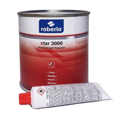 Masilla STAR 3000 + Catalizador (1 Chisg) Roberlo KIT