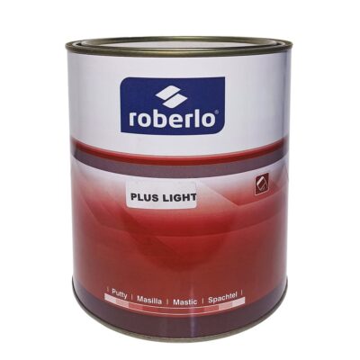 Masilla Plus Light 4Kg + Catalizador (1 Chisg) Roberlo (66250) KIT