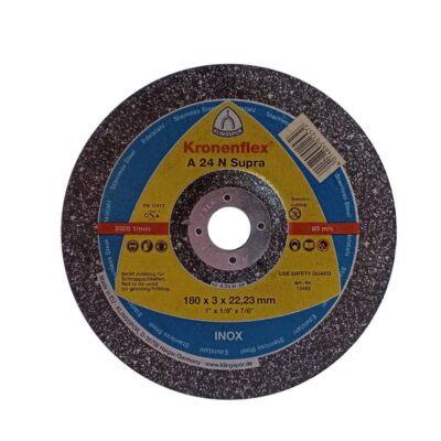 Disco de Corte Klings 7" x 1/8" x 7/8" A 24 N SUPRA (13469)