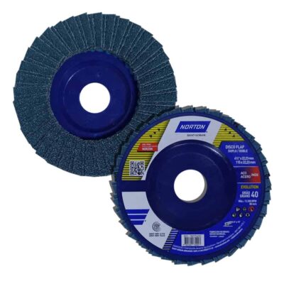 Disco Flap R822 Evolution Grano 40 Norton 4 1/2" x 7/8" (66623313729/69957317545)
