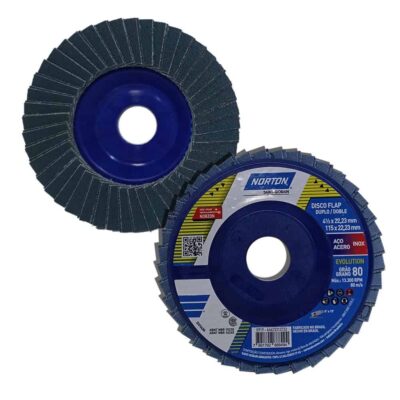 Disco Flap R822 Evolution Grano 80 Norton 4 1/2" x 7/8" (66623313733/69957317549)