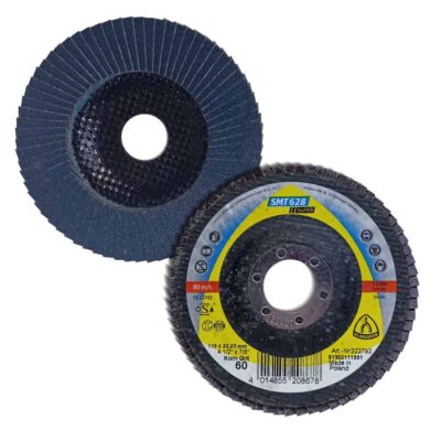 Disco Flap Klingspor 4 1/2" x 7/8" R SMT628 Supra