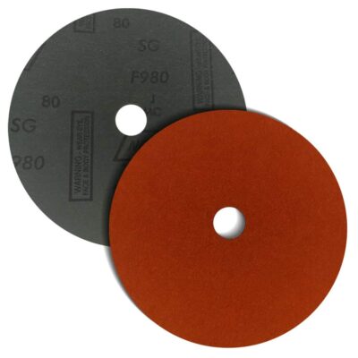 Disco Fibra Blaze Ceram F980 Grano 80 Norton 7" x 7/8" (69957398014) | 25 unid