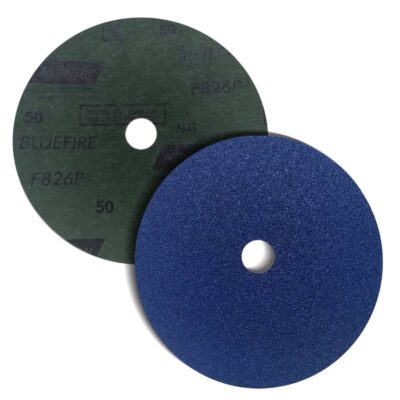 Disco Fibra Blue Fire F826 Grano 50 Norton 7" x 7/8" (66261138592)