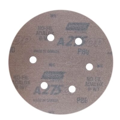 Disco Lija al Seco A275 Grano 80 Norton 6" x 6H (77696099481 / 66261131600)
