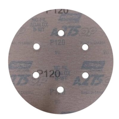 Disco Lija al Seco A275 Grano 120 Norton 6" x 6H (66261131598)