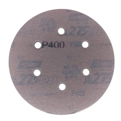 Disco Lija al Seco A275 Grano 400 Norton 6" x 6H (66261131590)