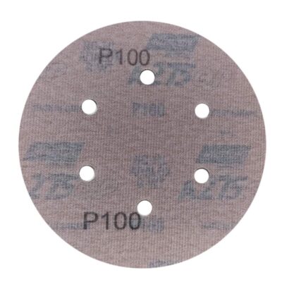 Disco Lija al Seco A275 Grano 100 Norton 6" x 6H (66261131599)