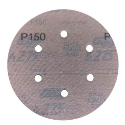 Disco Lija al Seco A275 Grano 150 Norton 6" x 6H (66261131597)