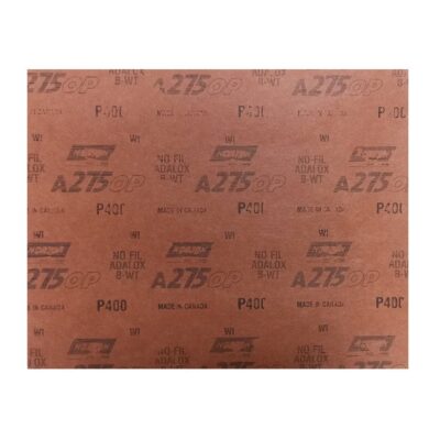 Lija al Seco A275 en Pliego Grano 400 Norton 9" x 11" (5539534931)