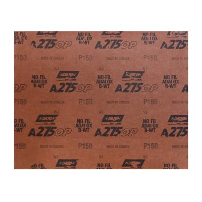 Lija al Seco A275 Grano 150 en Pliego Norton 9" x 11" (5539534938)
