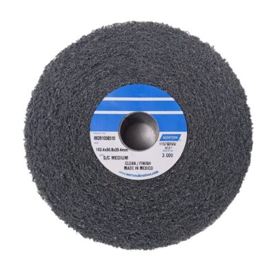 Rueda para Satin Clean Finish Norton  6" x 2" x 1" (66261058510)