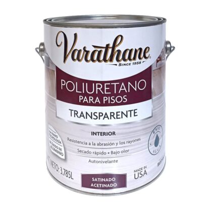 Poliuretano Base Agua Varathane Satinado para Pisos 3,785L (281856)