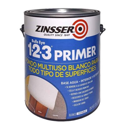 Brochable 123 Primer Multiusos Blanco Zinsser 3.785L (281954)