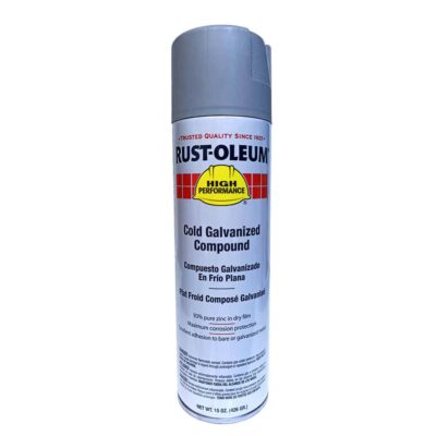 Spray High Performance Comp Galvanizado Frio Plata Mate Rust Oleum 425gr/15onz (V2185838)