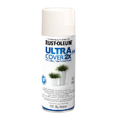 Spray Ultracover 2X Blanco Mate Rust Oleum 340gr (262152)