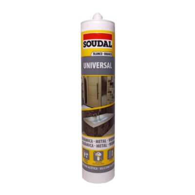Silicona Universal Blanco Soudal 280ml (103184)