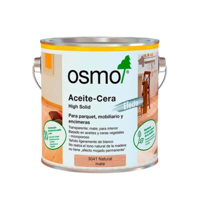 Aceite-Cera Efecto Natural OSMO 3044 para Interior 2.5L
