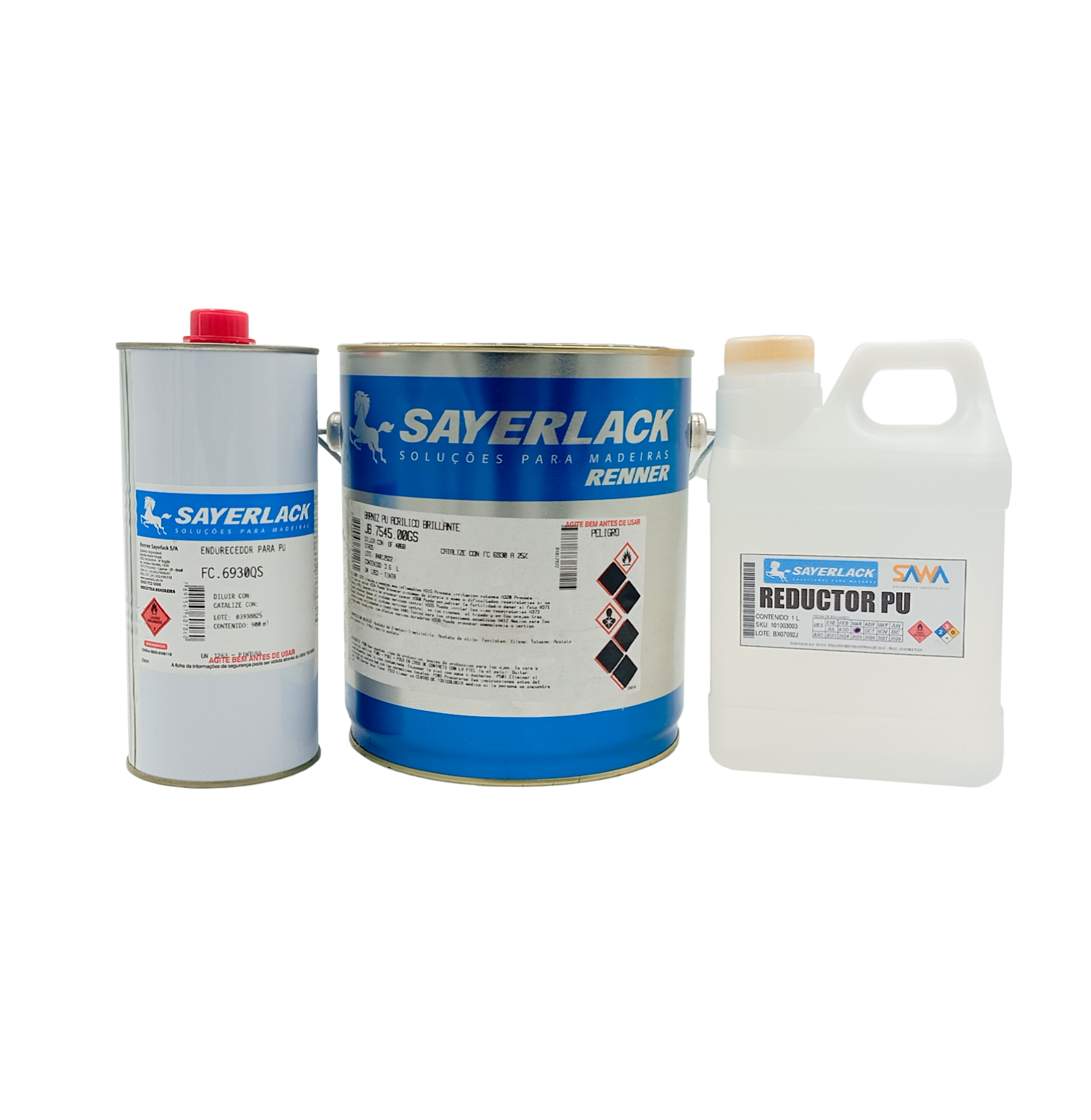 Sellador Poliuretano Acrilico Sayerlack para Maderas en Interior 4:1:1 (JB7545.00GS)