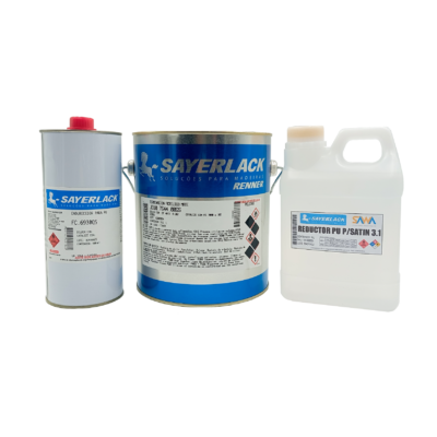 Barniz Poliuretano Acrilico Sayerlack Mate 10UG para Maderas en Interior 4:1:1 (JO10.7644.00)