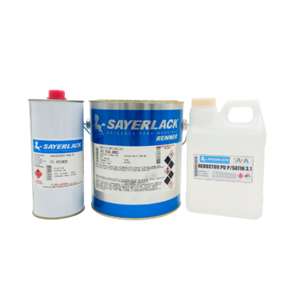 Barniz Poliuretano Acrilico Sayerlack Mate 2UG para Maderas en Interior 4:1:1 (JO2.7636.00)