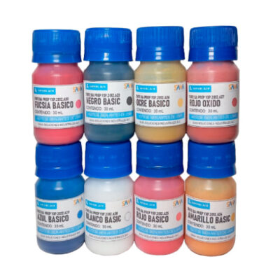 Sayerlack Tintes Colores Básicos Base Agua para Madera en Interior y Exterior