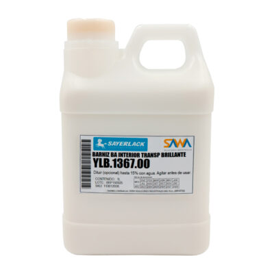 Barniz Brillante Base Agua Sayerlack para Madera en Interior (YLB.1367.00)