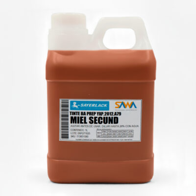 Tinte Color Miel Base Agua Sayerlack para Madera en Interior y Exterior (YXP.2012.A79) 1L