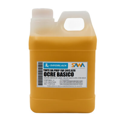 Tinte Ocre Base Agua Sayerlack para Madera en Interior y Exterior (YXP.2012.A26) 1L