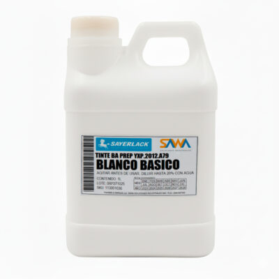Tinte Blanco Base Agua Sayerlack para Madera en Interior y Exterior (YXP.2012.A28) 1L