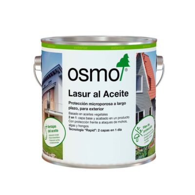 Lasur al Aceite Teka Transparente OSMO 708 para Exterior 2.5L