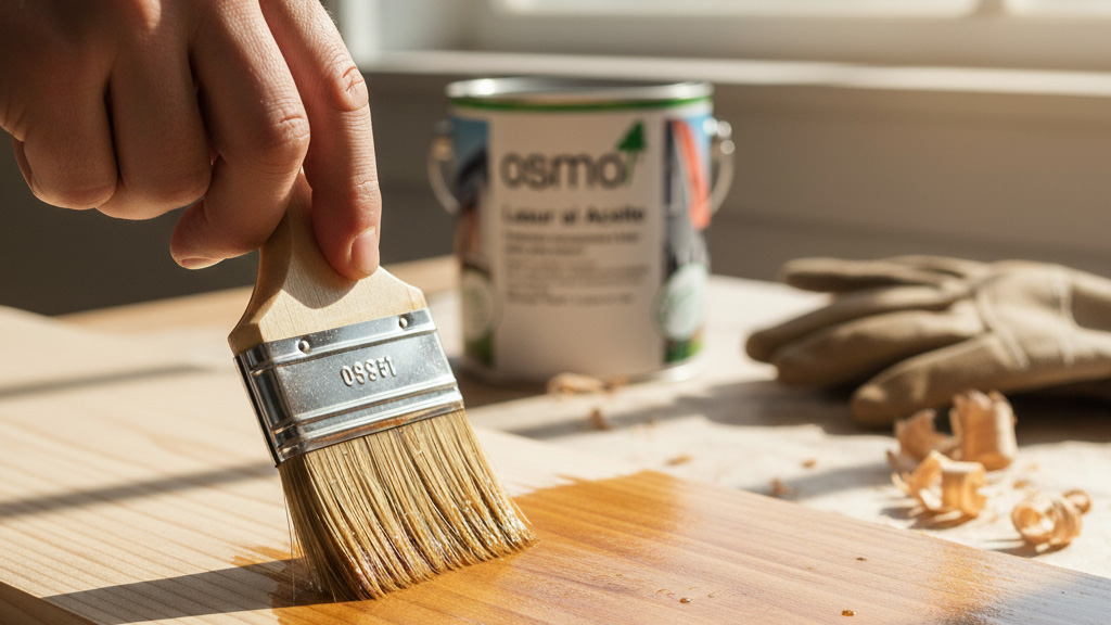 Aceites-Cera Osmo: protección natural para madera interior y exterior