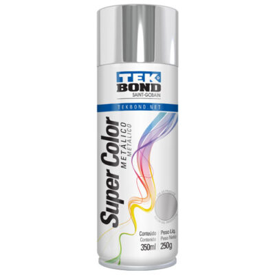 Spray Super Color Plata Metalizado Tekbond 400mL (66254423240)