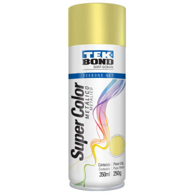 Spray Super Color Dorado Metalizado Tekbond 400mL (66254423227)