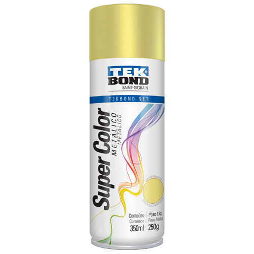 Spray Super Color Dorado Metalizado Tekbond 400mL (66254423227)