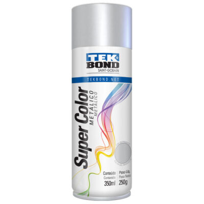 Spray Super Color Cromado Metalizado Tekbond 400mL (66254423225)