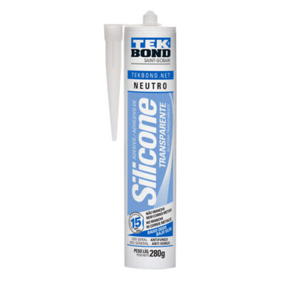 Silicona Neutra Transparente Tekbond 280gr (69957321916)